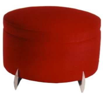 Red Ottoman