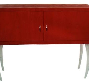 Ash Red Bar Cabinet