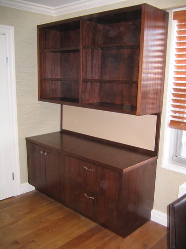 Mahogany Desk / Bookcase