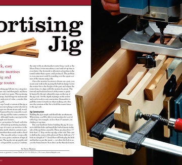 Router Mortising Jig