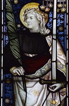 Mary Anne Garrett as St Felicity (Kempe & Co, 1897)