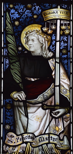 Mary Anne Garrett as St Felicity (Kempe & Co, 1897)