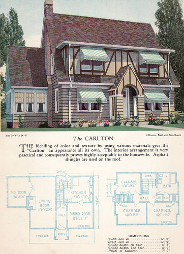 1928 Home Builders Catalog - The Carlton