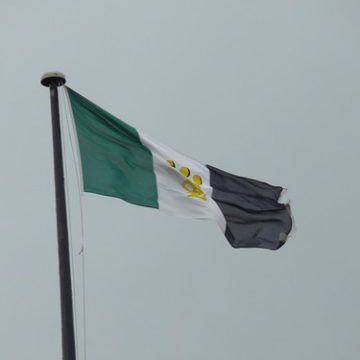 Eastnor Castle - flag