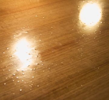 Epoxy bubbles on lathe table top