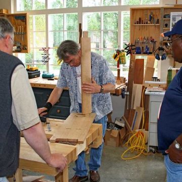 Robert Lang and his Arts & Crafts bookcase