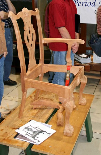 A period chair built by SAPFM member