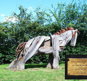 NANTWICH BARGE HORSE