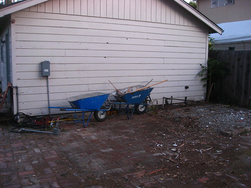 Demolished Shed