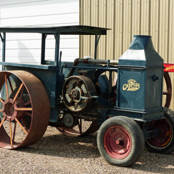 Rumely Oil Pull Tractor, Pioneer Acres, Alberta