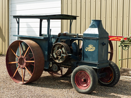 Rumely Oil Pull Tractor, Pioneer Acres, Alberta