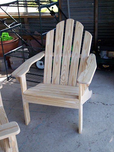 Adirondack Chair 1 - Unpainted