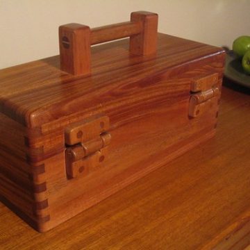 Mahogany Tool Box