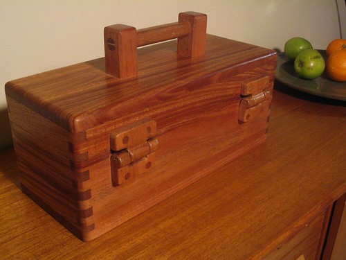 Mahogany Tool Box