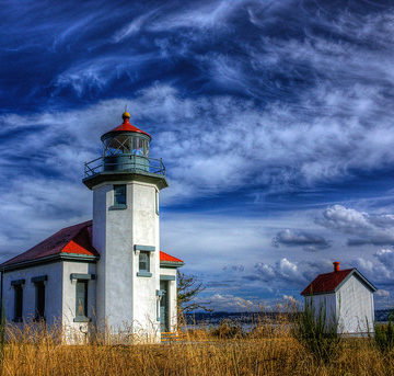 Pt Robinson Lighthouse HDR 4155