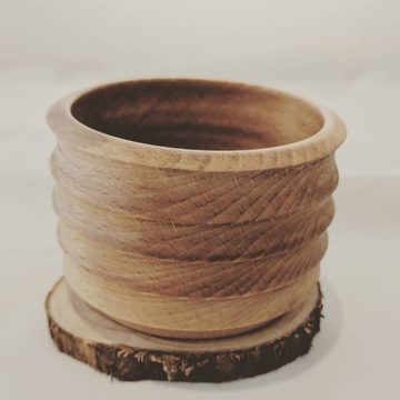 Just a little Beech pot. #woodturning #wood #beech #homemade #lathe #turning #instawood