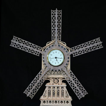 Windmill Clock