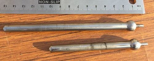 18-09-03  Original and longer home made clutch fork rod