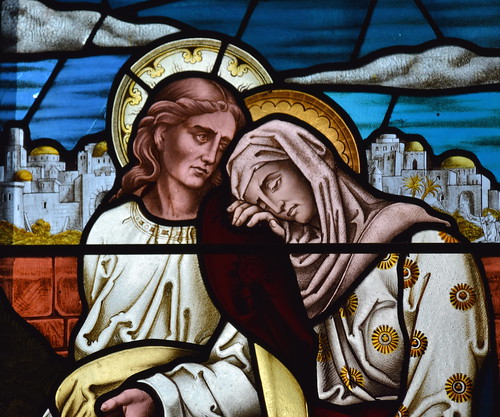 St John and the Blessed Virgin at the Deposition of Christ (WG Taylor, 1884)