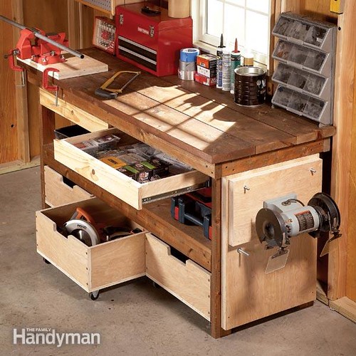 Workbench Plans Workbenches  The Family Handyman