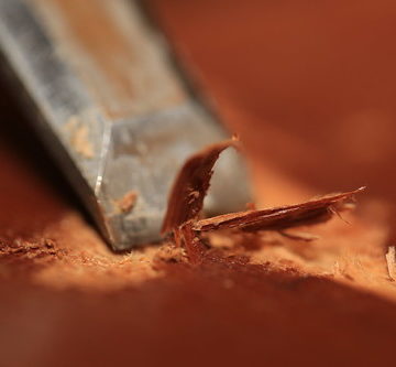 Chisel and wood #Macro Mondays #Intended Contact