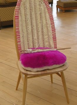 Knitted Windsor chair