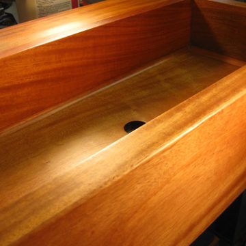 mahogany sink WIP 1