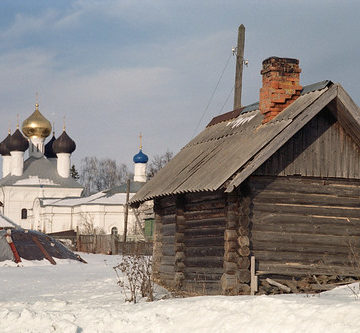 Temple complex in Zavidovo village