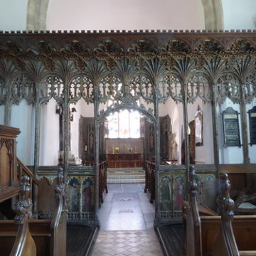 Rood Screen, Bramfield