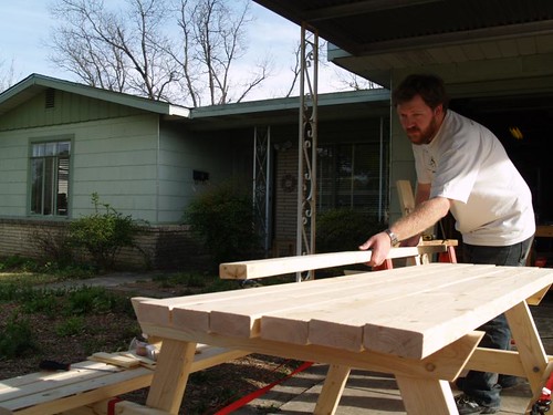 picnic table project