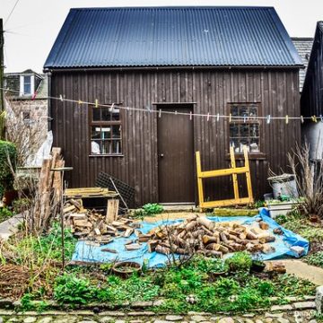 Footdee Fishing Village - Aberdeen Scotland - 2/3/2019