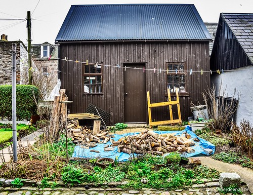 Footdee Fishing Village - Aberdeen Scotland - 2/3/2019