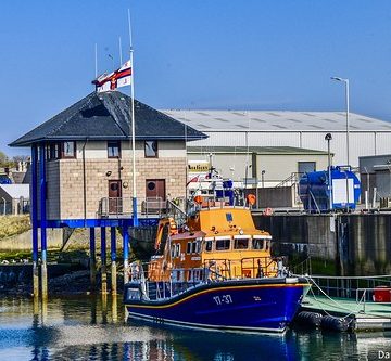 Buckie Harbour - Aberdeenshire Scotland - 19th April 2019