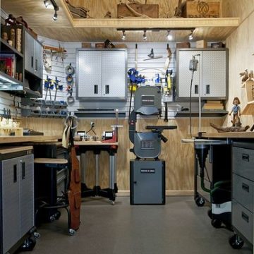 10 Smart Woodworking Shop Ideas For Basement Spaces #woodshop_plans #woodshop_la…