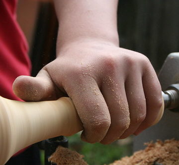 lathe turning