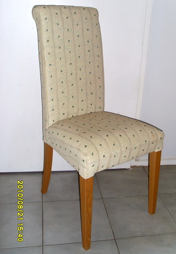 High back chair