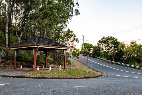 A Stuartholme Road Waiting Shelter (Bardon, Queensland)