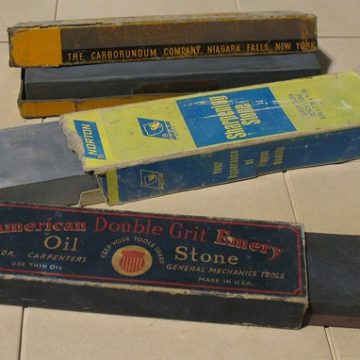 various sharpening stones