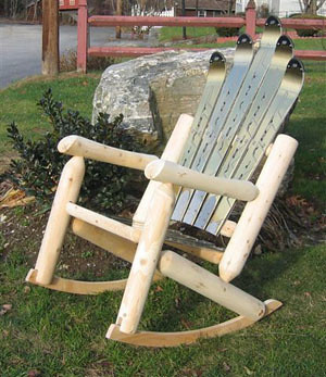 Volant Stainless Log Rocker