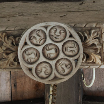 Seven Faces Roof Boss, Horninghold