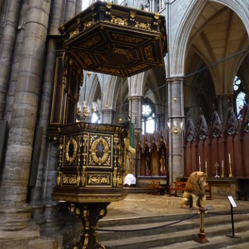 Pulpit, Westminster Abbey