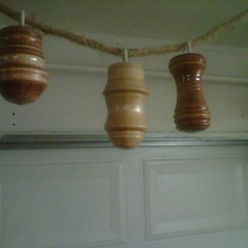 wood turnings