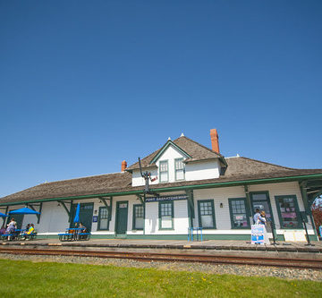 Fort Saskatchewan CNR Train Station - 1905