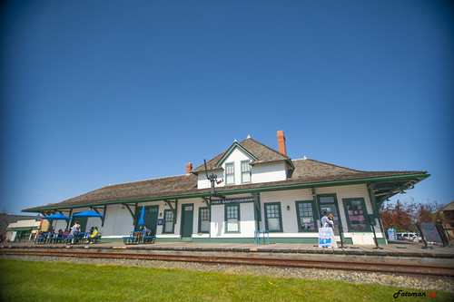 Fort Saskatchewan CNR Train Station - 1905