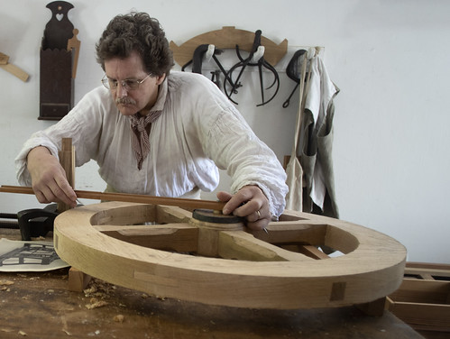 Colonial Williamsburg -  Virginia   woodworking shop