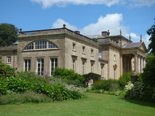 Stourhead House at Stourhead - from the garden