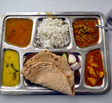 India - Gujarat - Ahmedabad - Restaurant - Thali - 1