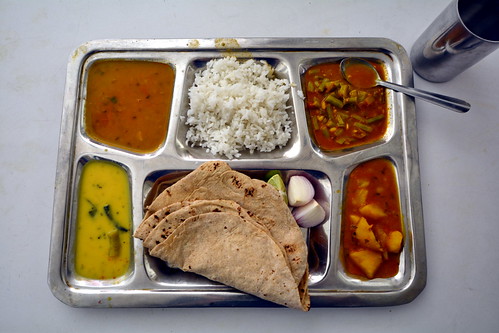 India - Gujarat - Ahmedabad - Restaurant - Thali - 1