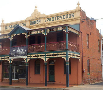 Wellington. Kimbells Bakery. Built in 1904.