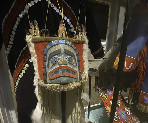 Northwest Coast Headdress with Frontlet